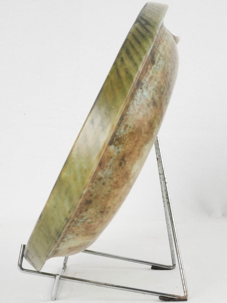 Antique La Grange artisan platter