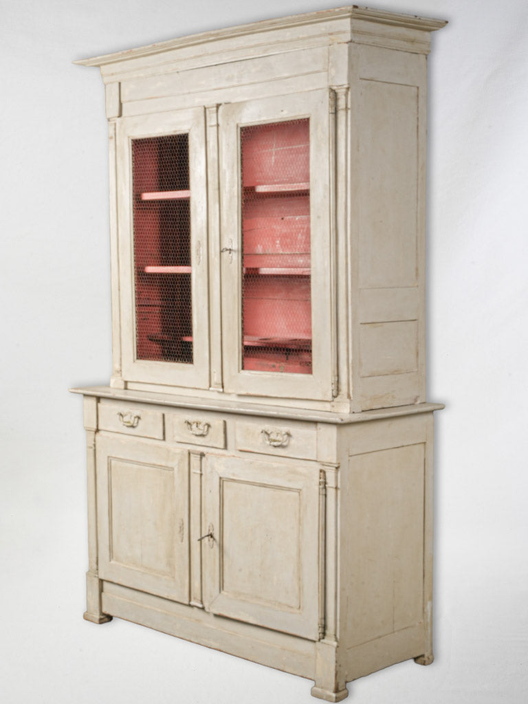 ivory color dresses Antique English Welsh Dresser Buffet Sideboard Jacobean Barley Twist O –  europeancrossroadsantiques main image 0