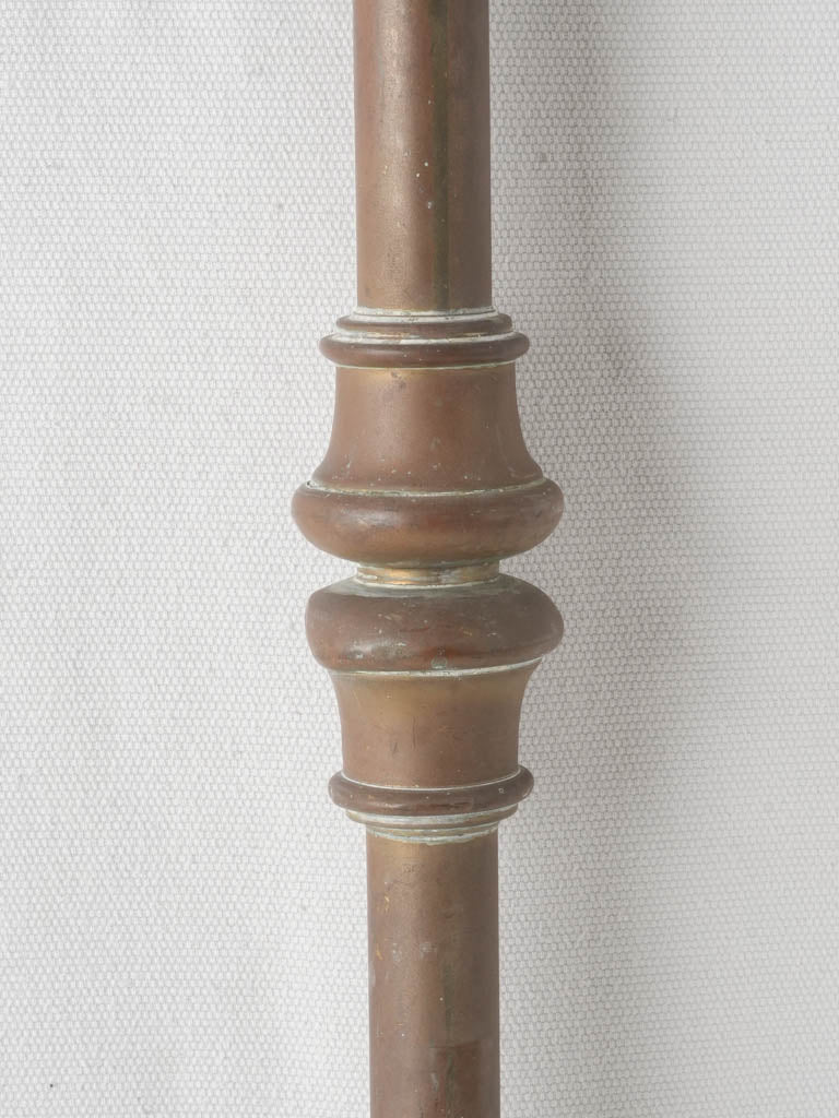 Elegant scrollwork bank teller sign