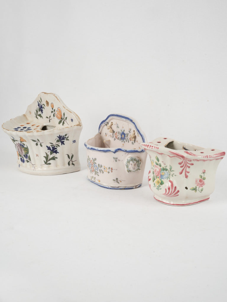 Charming French country tulip holders