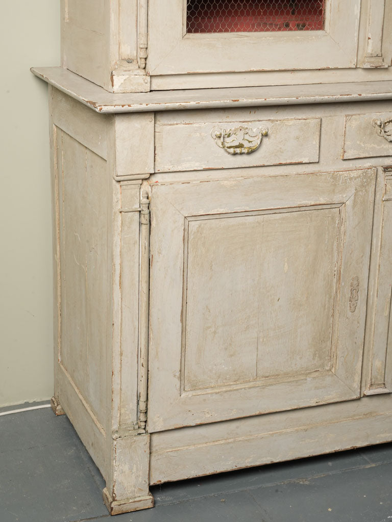 Eye-catching vintage oak hutch
