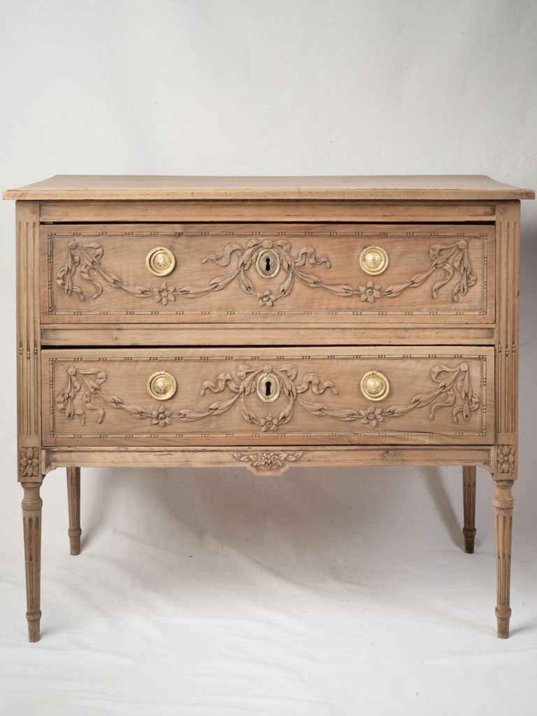 Pale historic French chest
