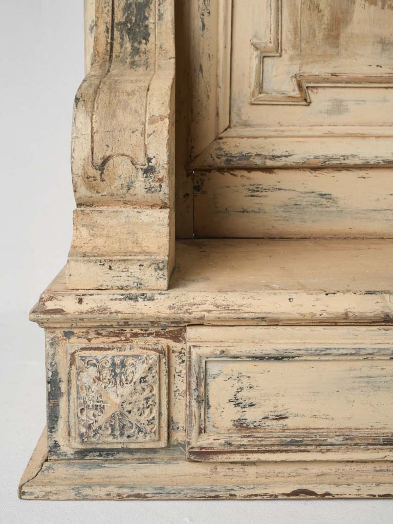 Natural wood-tone shelving unit