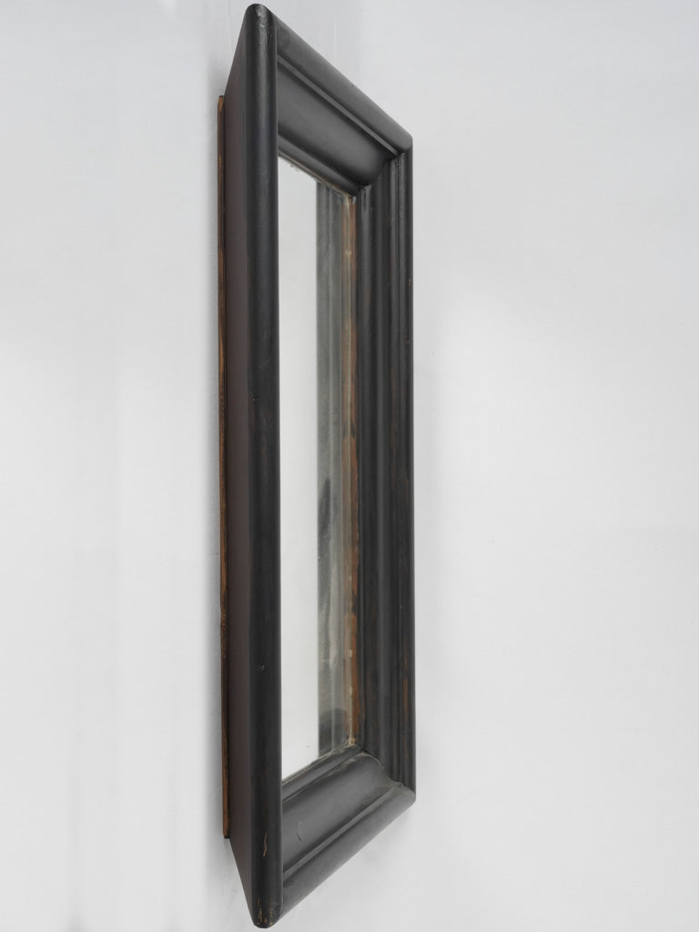 Rustic Rectangular Wooden Mirror