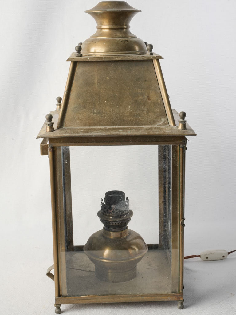 Petite bun-footed lantern