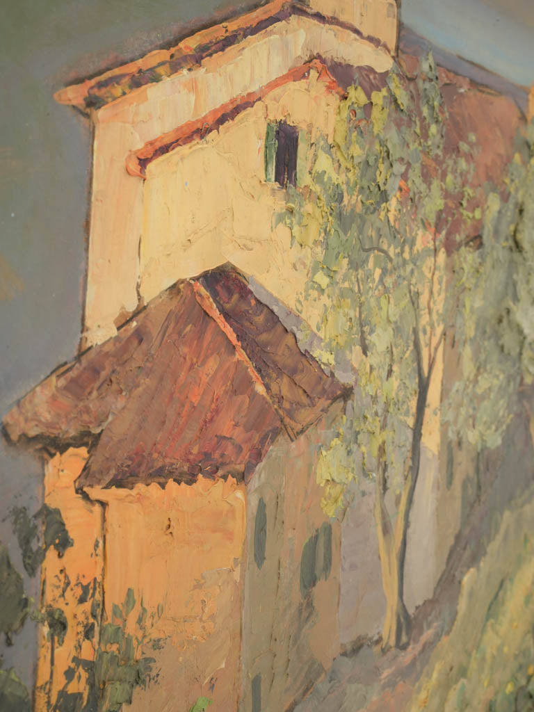 Historic, French village paintings