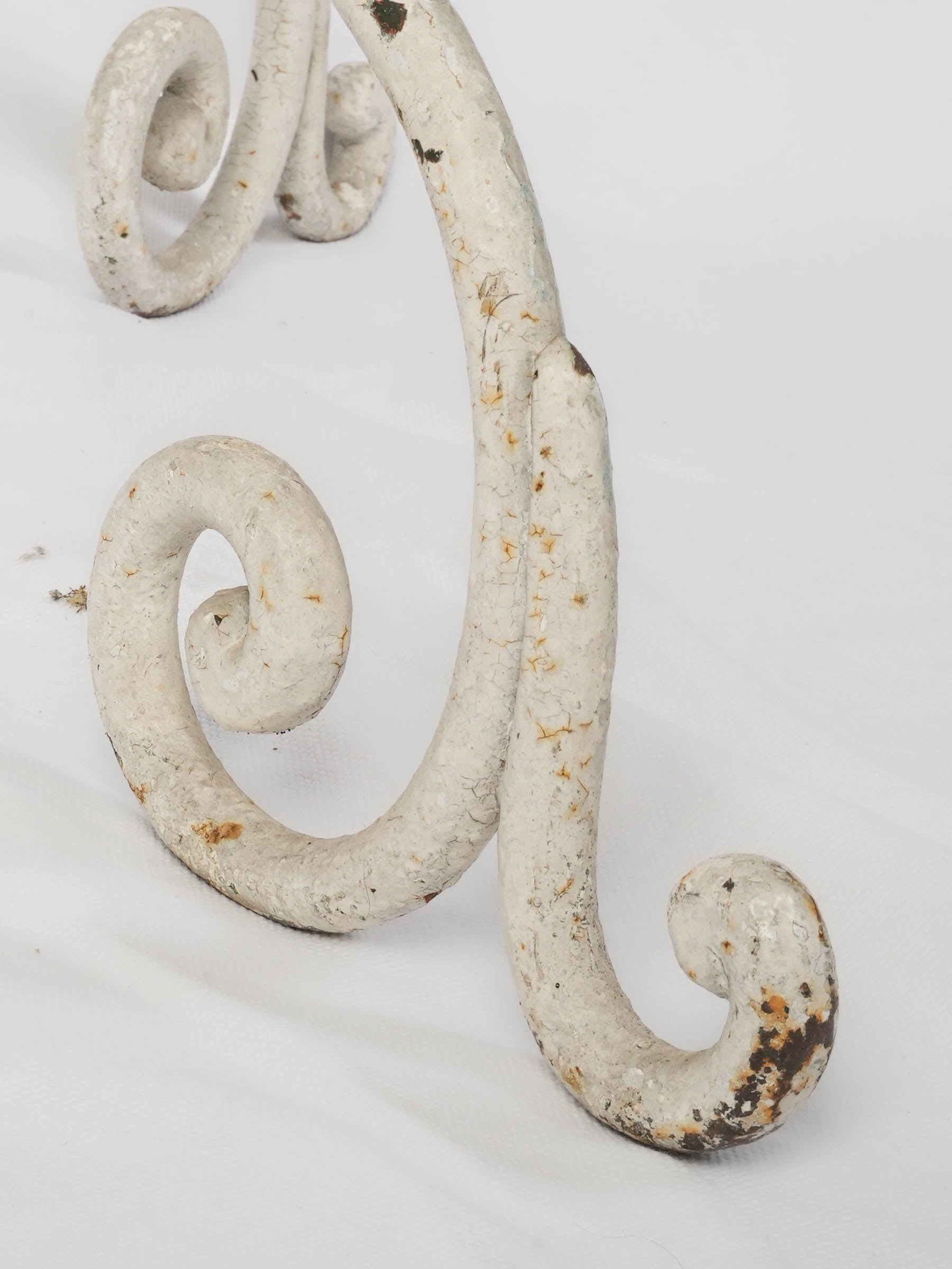 Vintage decorative wrought iron stand