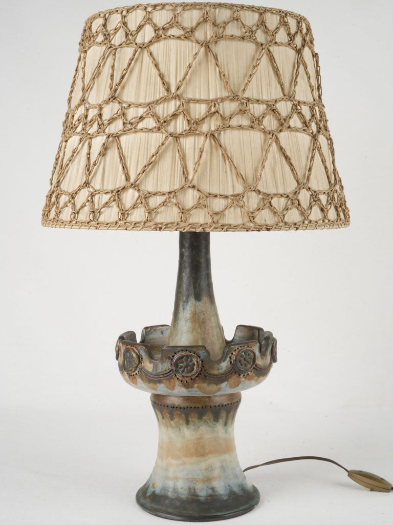 Unique 1960s bedside lamp