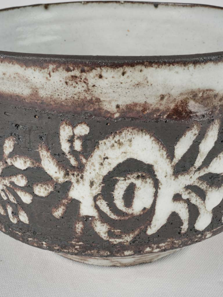 Handcrafted Vallauris pottery piece