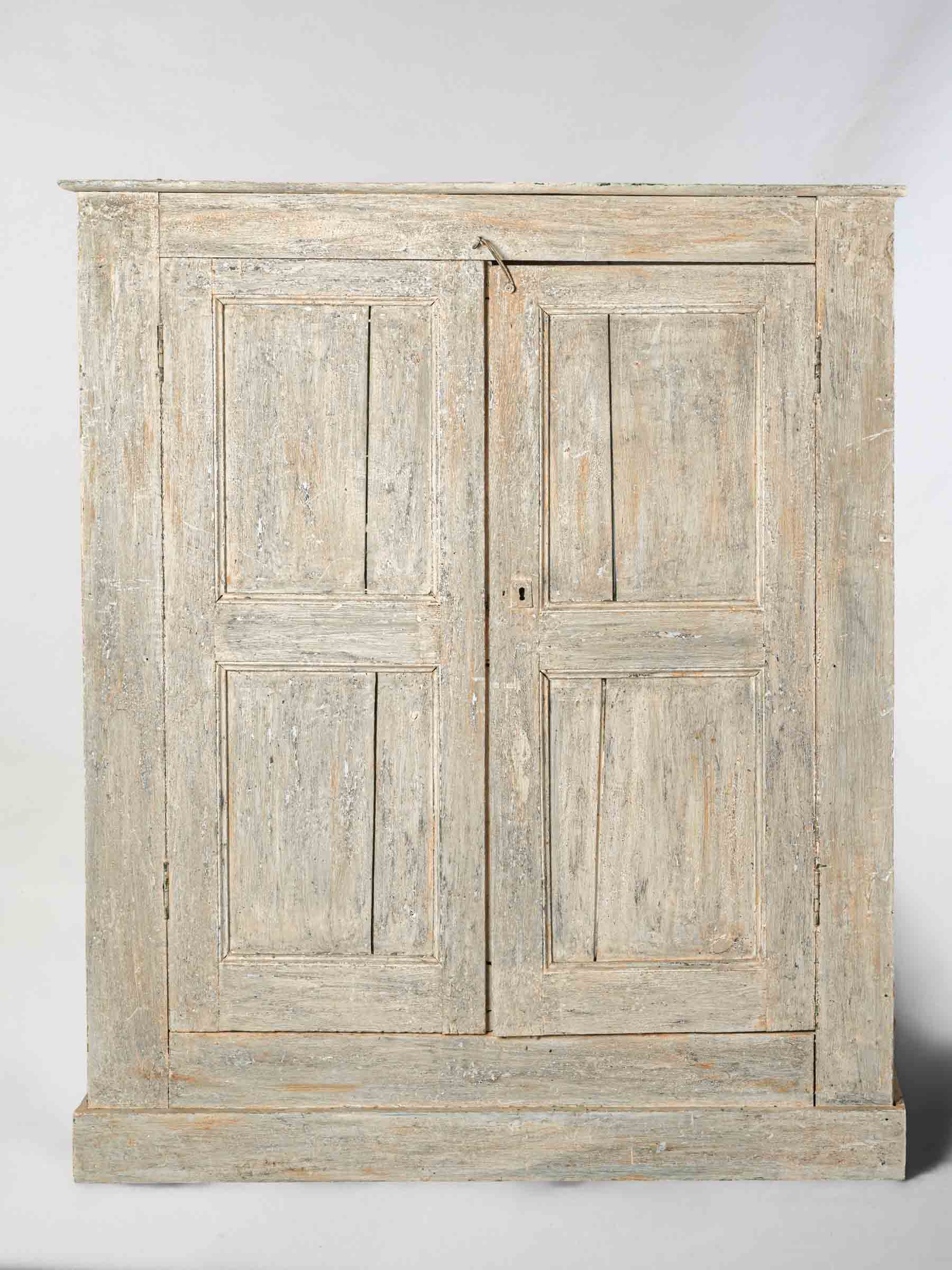 Narrow French Country Confiturier w/ Beautiful Original Patina, Late 19th Century - 54" x 45"