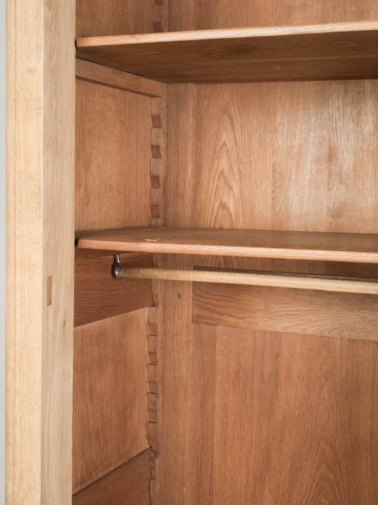 Arched panel antique wardrobe