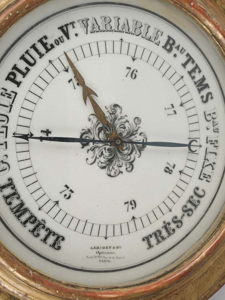 Refined Louis XVI style barometer