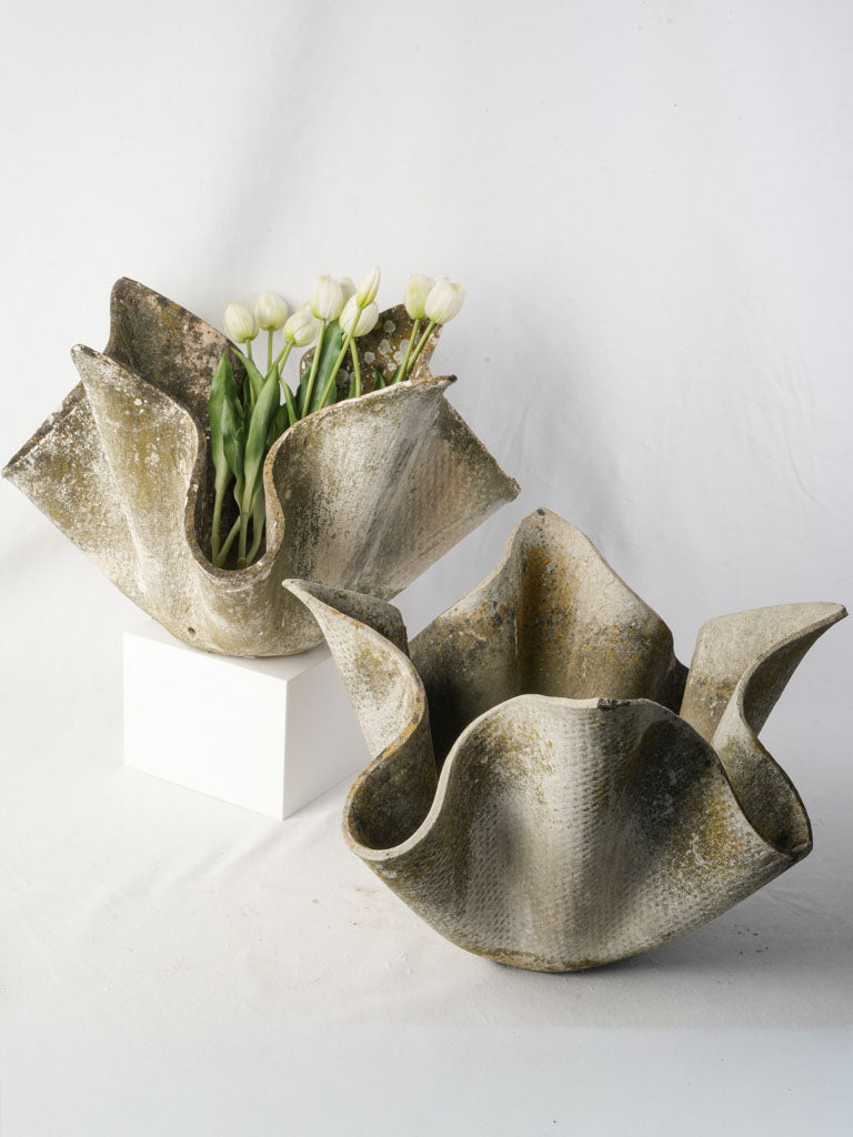 Mid-century Swiss-designed jardinieres