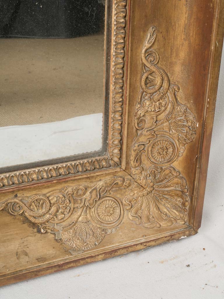 Exquisite detailed carved mirror