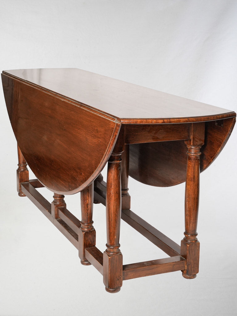 Mid-century gateleg dining table