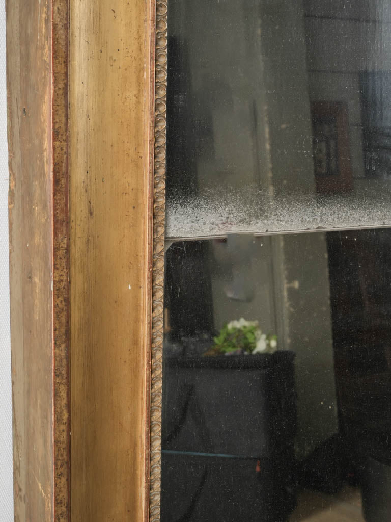 Historic European-style giltwood mirror