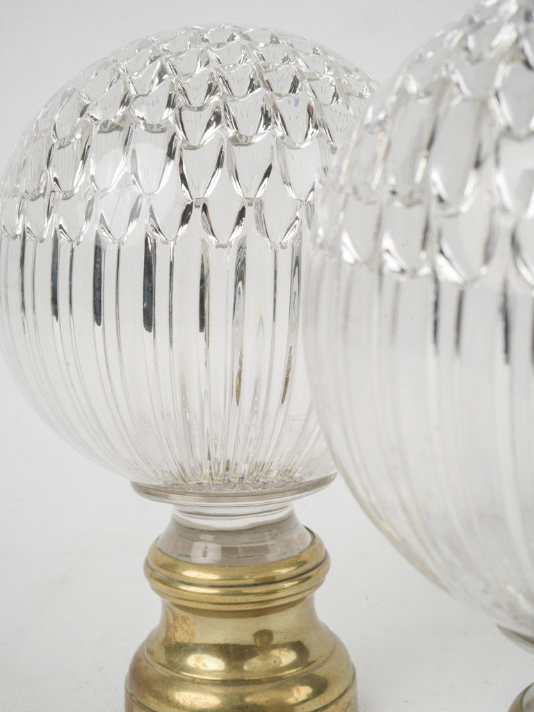 Timeless, collectible Lalique balustrade finials