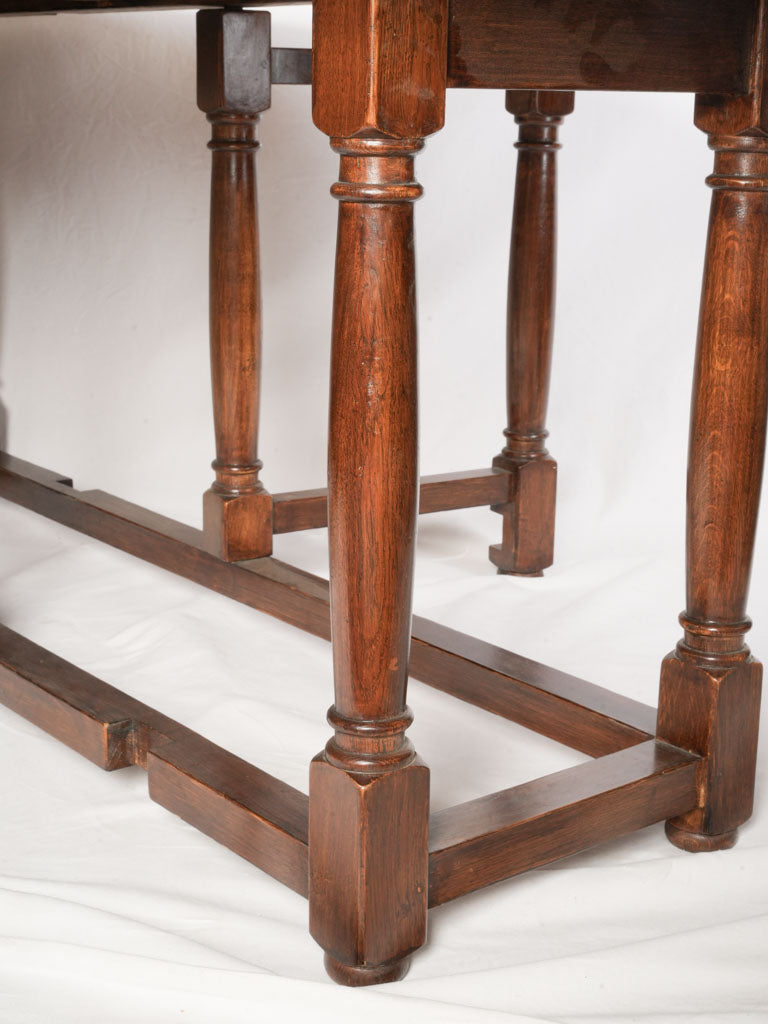 Sturdy mid-century oak table