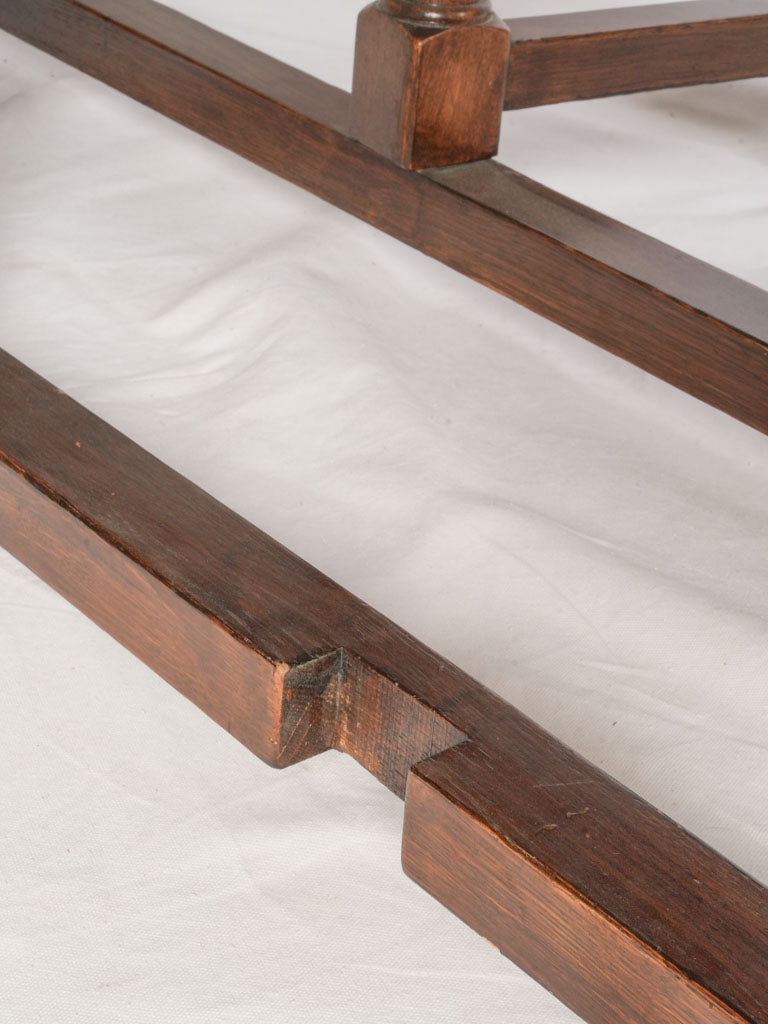 Refined French oak dining table