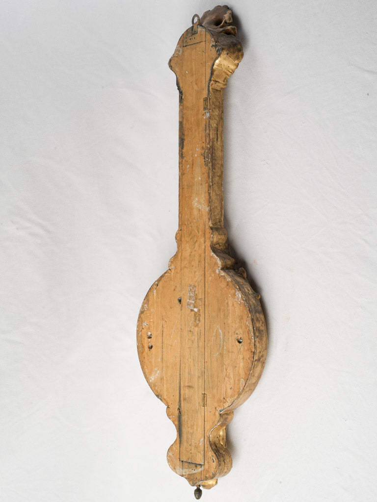 Cultured 19th-century design thermometer