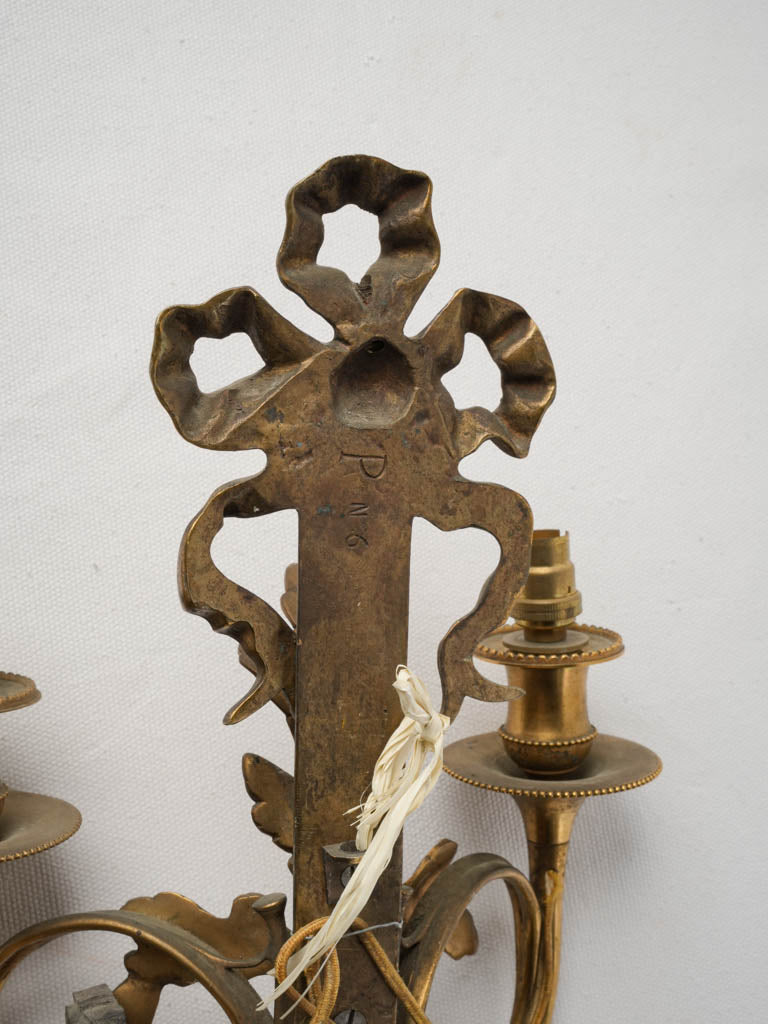 Warm rich patina bronze lighting
