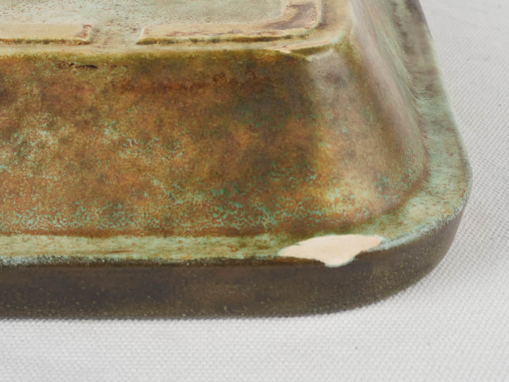 Decorative French country house platter