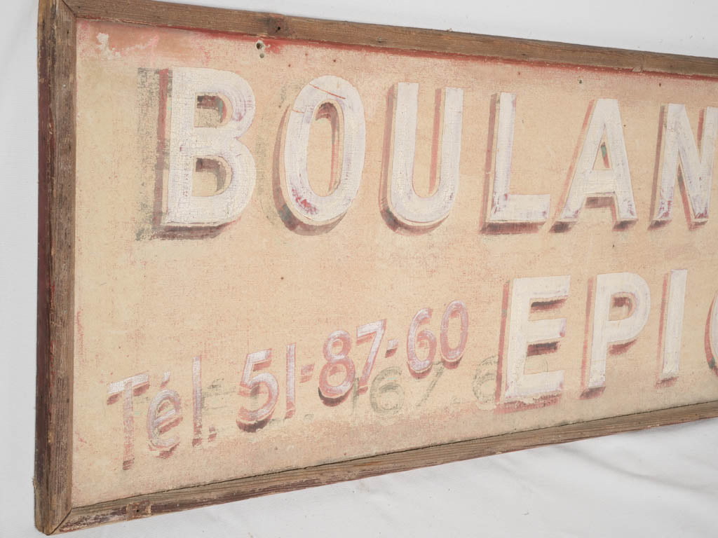 Authentic vintage-style wood decor