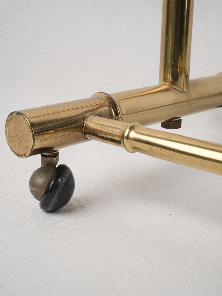 Polished luxury brass valet