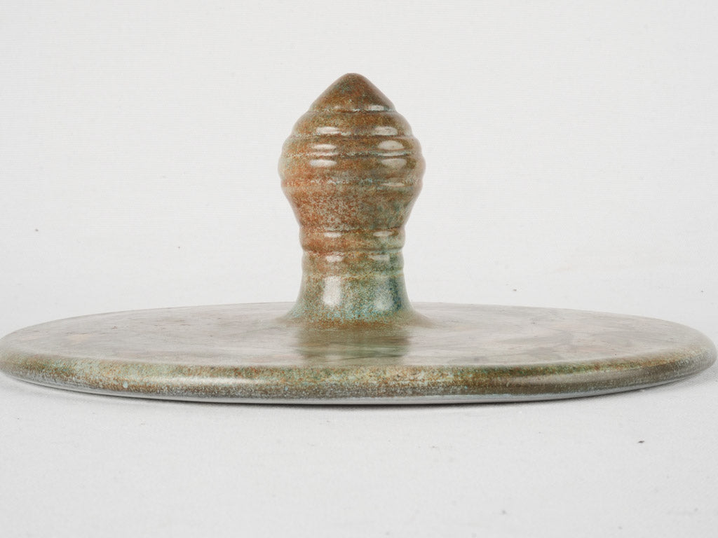 Artistic hand-crafted serving platter
