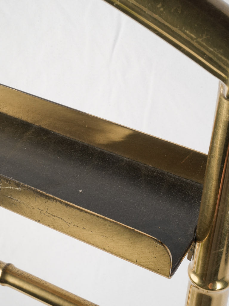 Chic Hollywood brass stand