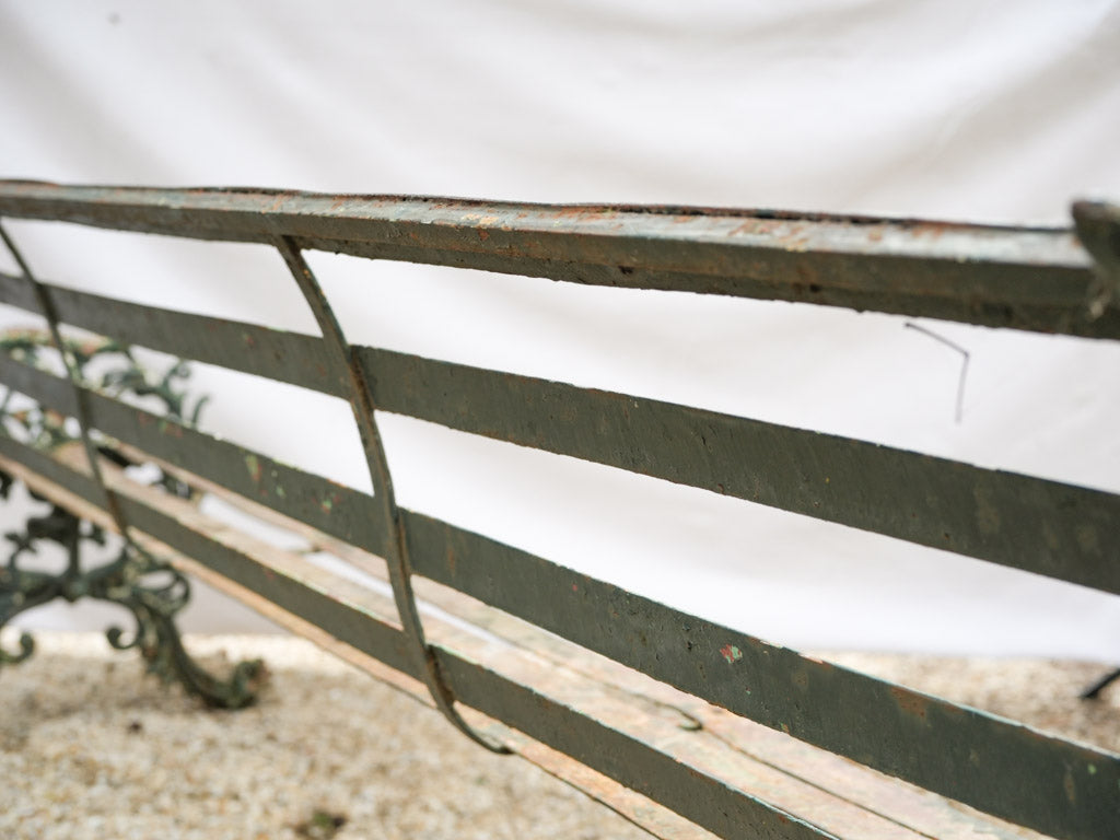 Decorative European garden seating