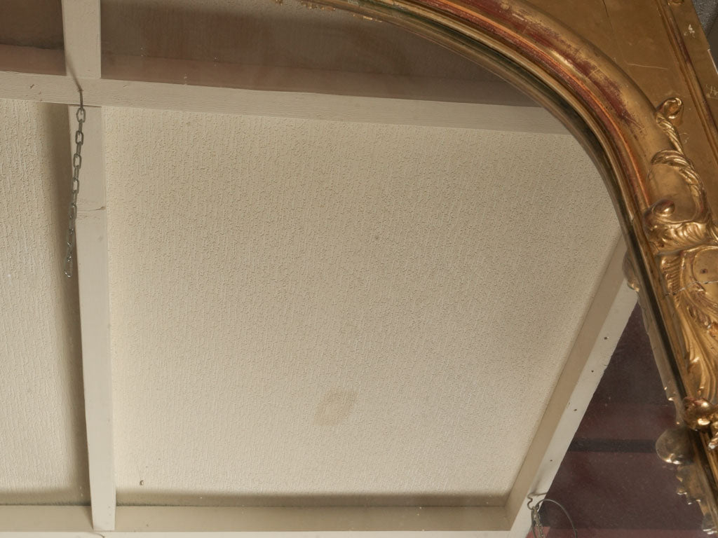 Monumental Late 19th-Century French Giltwood Mirror - 82¾" x 53¼"