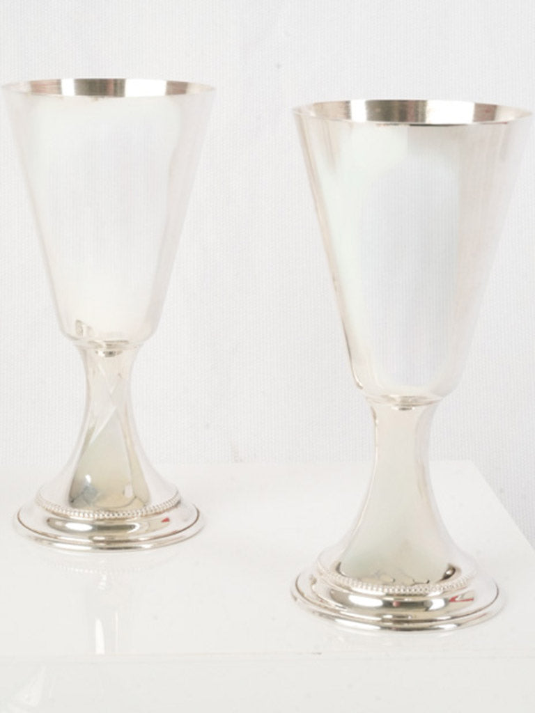 Flared conical bowl chalices