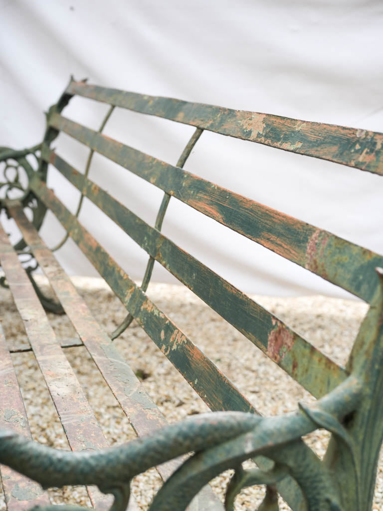 Renaissance-inspired snake armrests