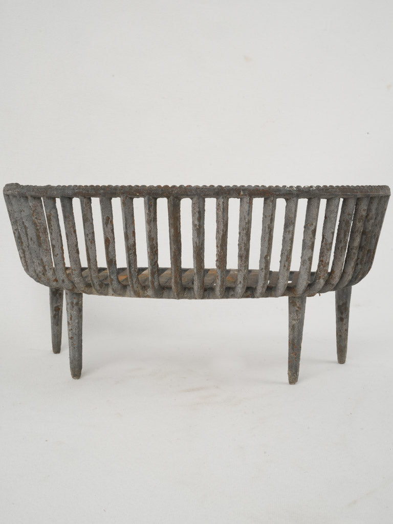 Antique Porte-Bûche Fireplace Accessory