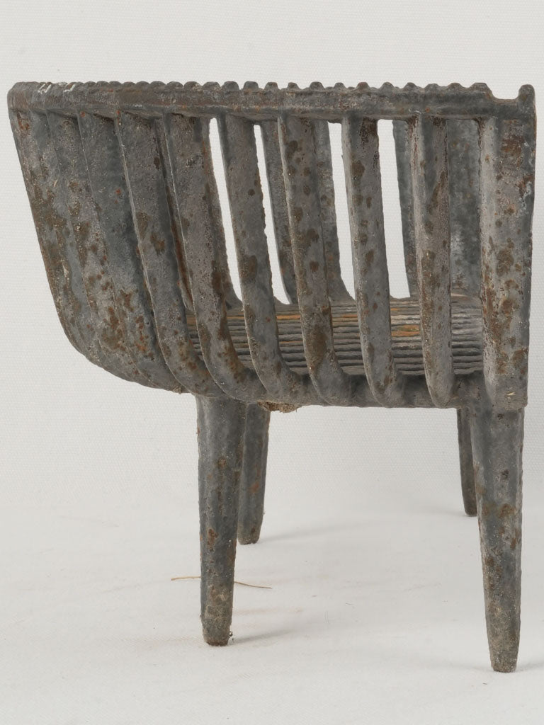Aged French Hearthside Tradition Log Holder