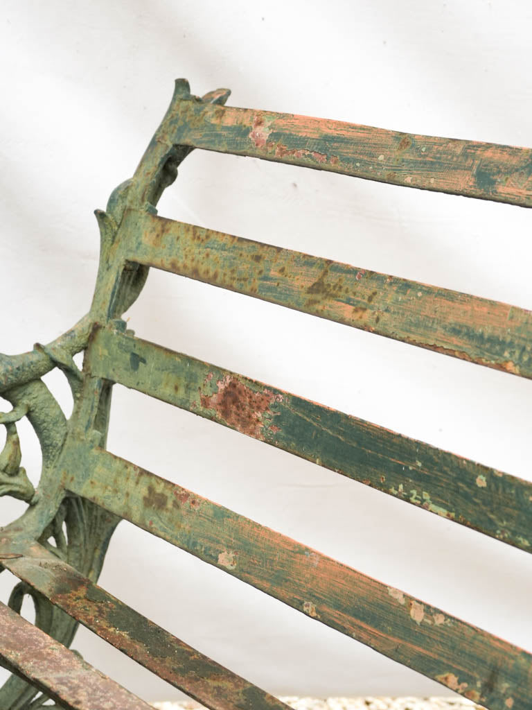 Refined antique Neoclassical bench