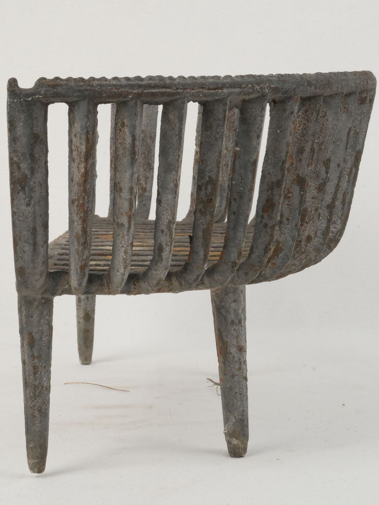 Sturdy 19th Century Fireplace Log Holder