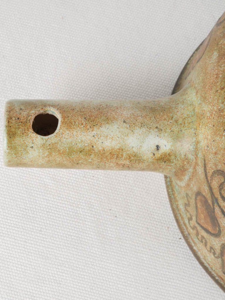 Provençal-inspired pottery centerpiece