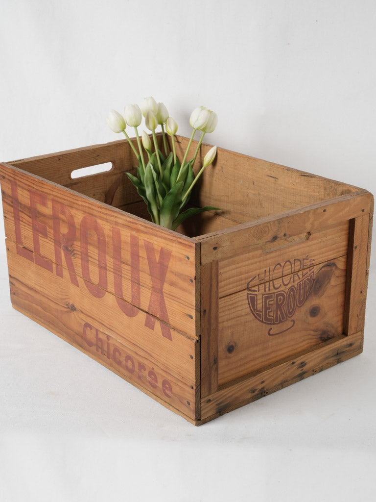 Classic French Chicory Root Storage Crate
