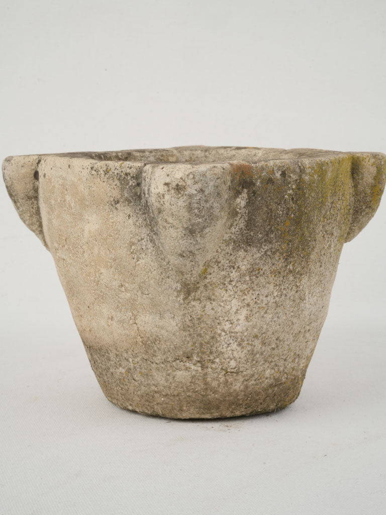 Aged French Kitchen Stone Mortar