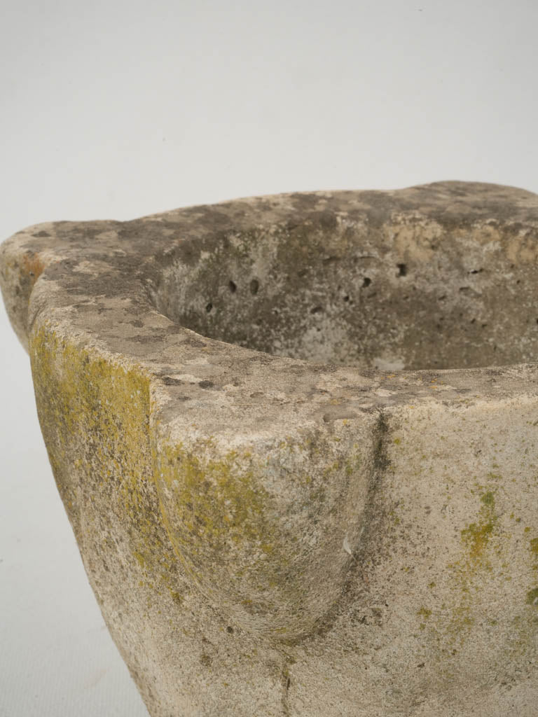 Versatile Historic French Stone Mortar