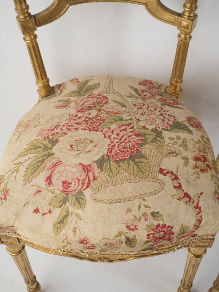 Delicate antique authenticity chair