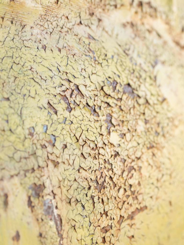 Large Antique French Restaurant Sign, Yellow Fish - 27½"