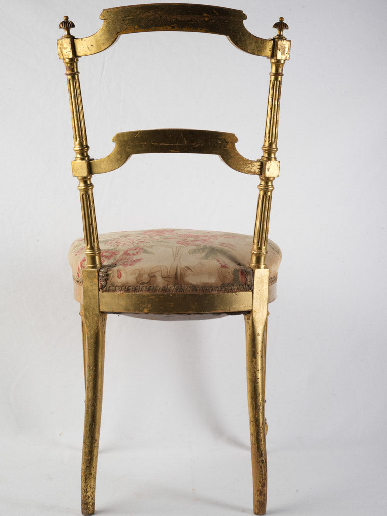 Elegant 19th-century accent chair