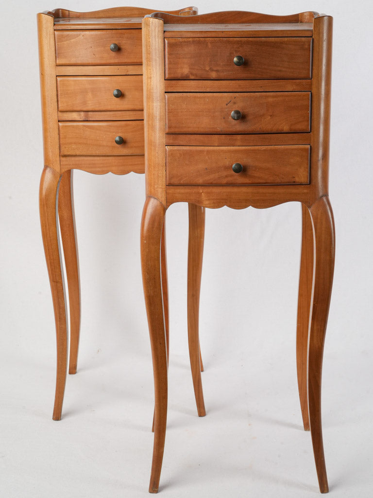 Handcrafted decorative storage nightstands