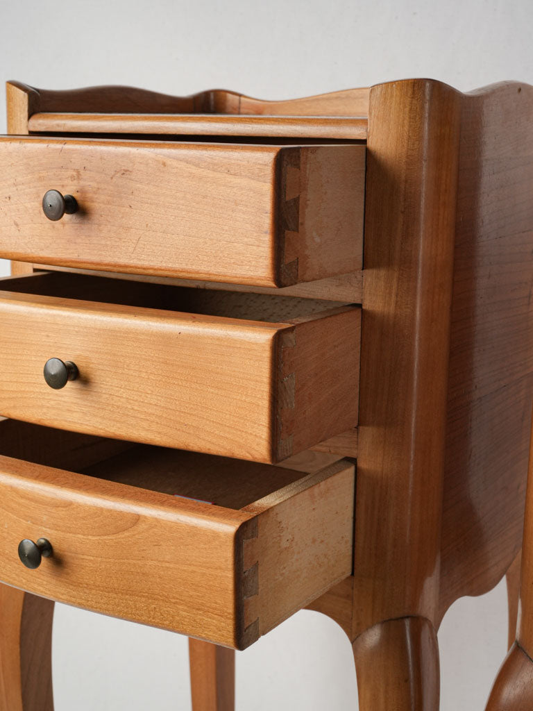 Quiet sophisticated vintage side tables  