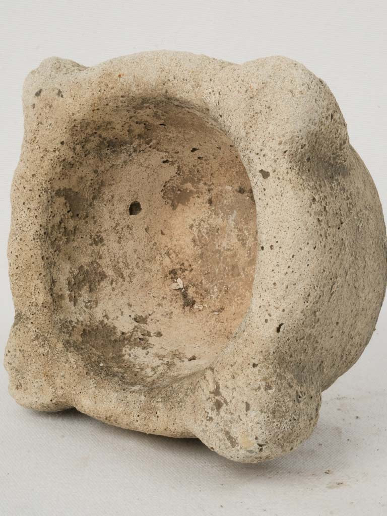 Collectible antique stone study mortar