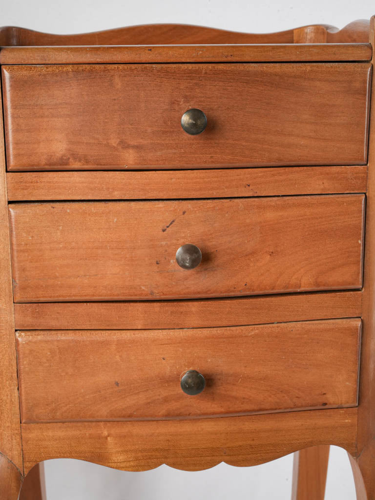 Light airy presence nightstands  