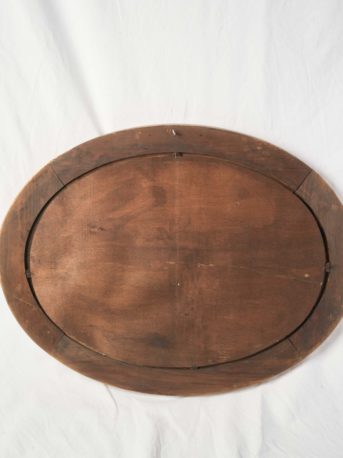 Romantic Pair of Early 20th-Century French Oval Oils w/ Scènes Galantes - 27½" x 35½"